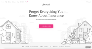 insurtech firm website